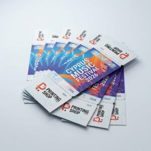 Custom Event & Raffle Tickets with Perforation