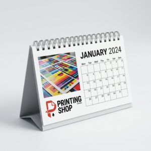Custom Desk Calendars (Wiro-Bound Tent Calendars)
