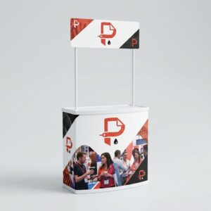 Portable PP Promotion Tables (Pop-Up Counters)