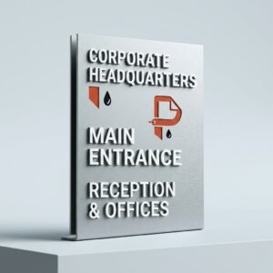 Custom Architectural Signs & Wayfinding