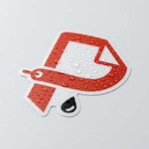 Premium Plastic Stickers (Waterproof & Tear-Resistant)